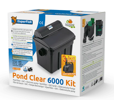 Pond Clear 6000 kit Superfish